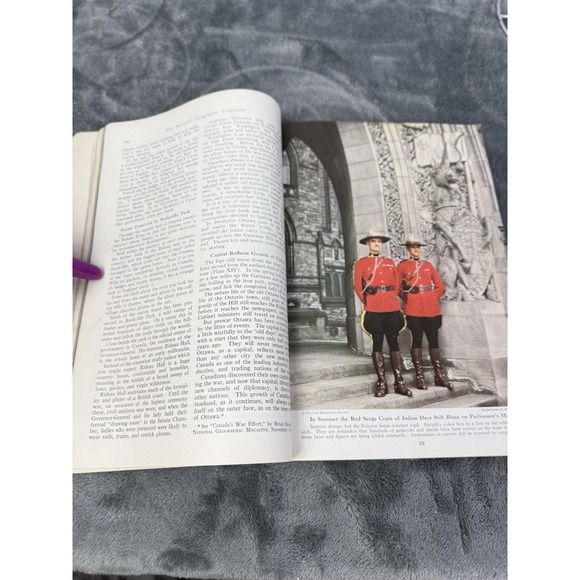 Vintage 1947 February National Geographic Journal Magazine‎ Paperback Book - Picture 5 of 8